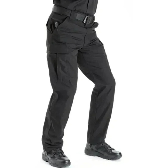 5.11 Tactical Size Large Mens Ripstop TDU Adjustable Teflon Protected Work Pants - Picture 4 of 16